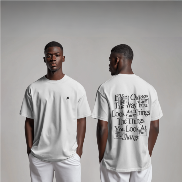 Eye on Change Oversized T-shirt - Image 2