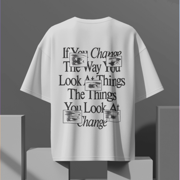 Eye on Change Oversized T-shirt