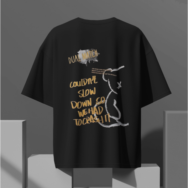 COULDN’T SLOW DOWN Oversized T-Shirt - Image 4