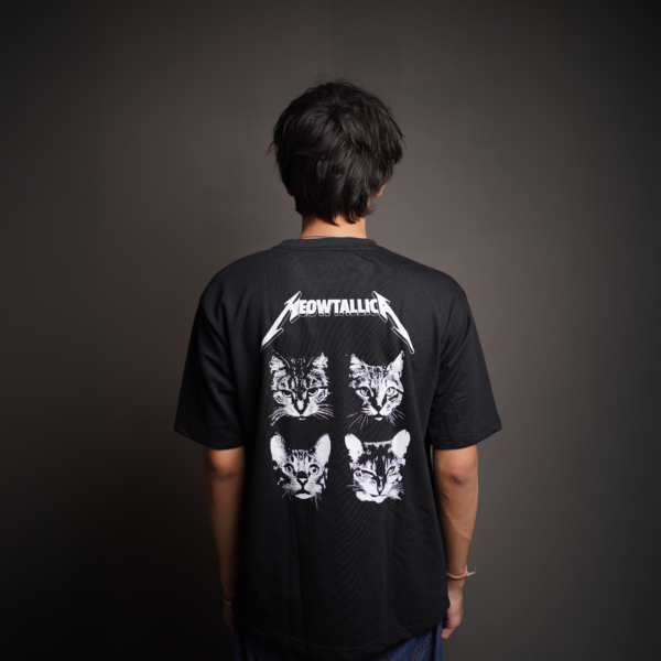 Meowtallica Oversized T-Shirt